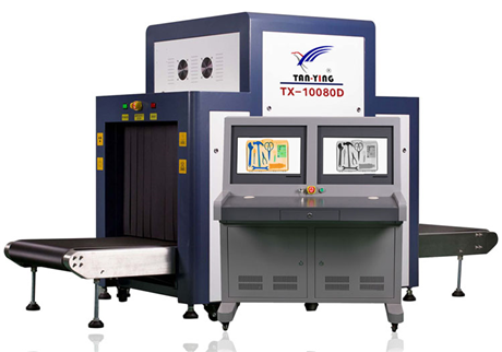 行李檢查X光機，為交通安全保駕護航。